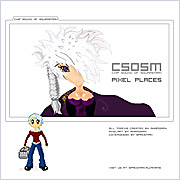 Chip Sound of Squareman - Pixel Places [inside]